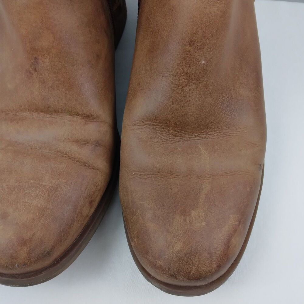 Korks By Kork Ease Belaya Boots Casual Ankle Bootie Brown Leather Women's 8.5 M - Picture 7 of 16